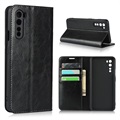 OnePlus Nord Wallet Leren Hoesje met Standaard - Zwart